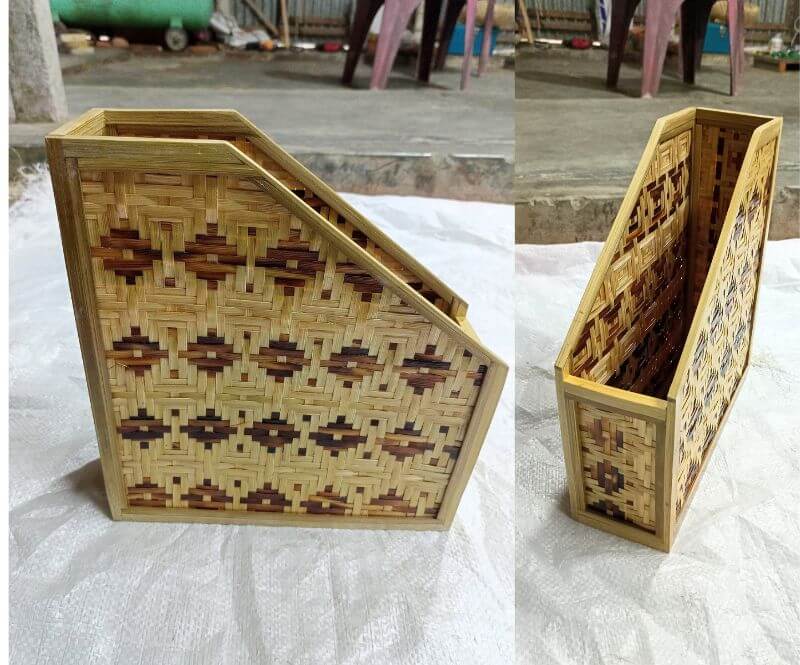 Bamboo File Holder
