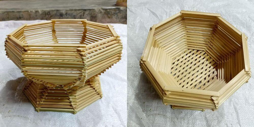 Bamboo Fruit Basket