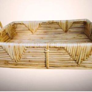 Cane Rectangular Tray