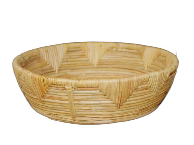 Cane Round Fruit Basket