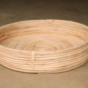Cane Round Tray