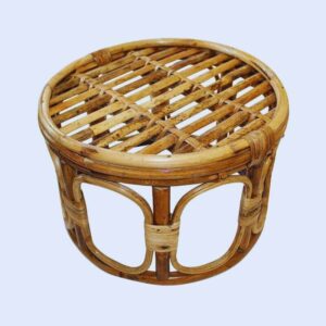 Cane Short Stool