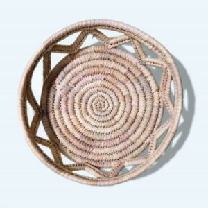 Date Leaf Round Fruit Basket