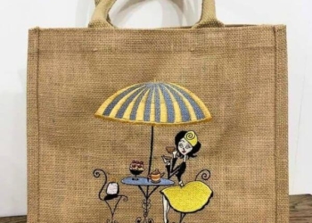 Jute Beach Travel Bag