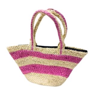 Jute Oval Shopping Bag