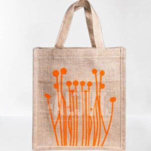 Jute Printed Shopping Bag