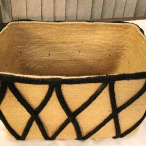 Jute Rectangular Storage Basket