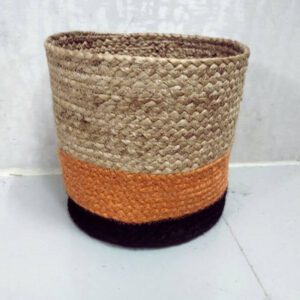 Jute Round Storage Basket