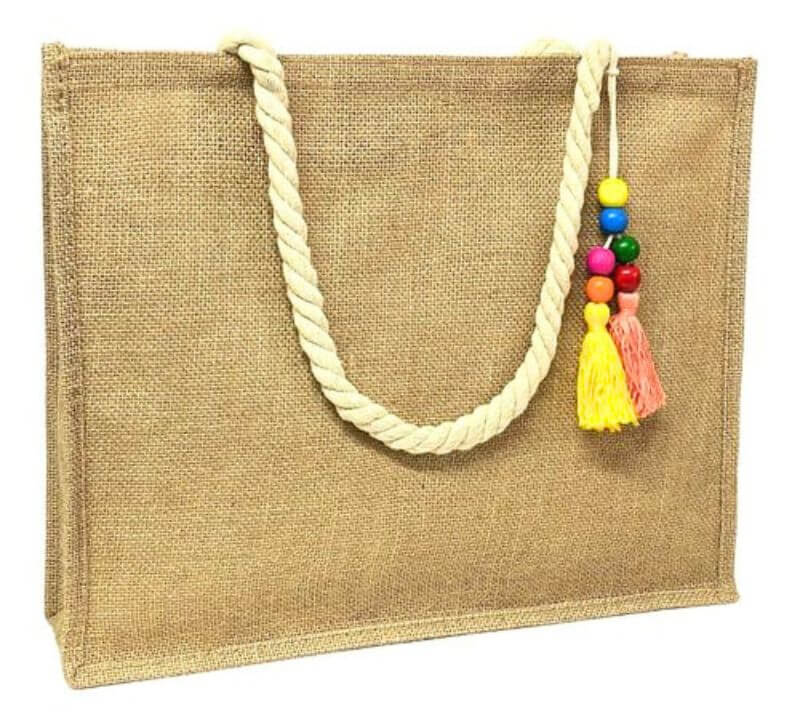 Jute Travel bag