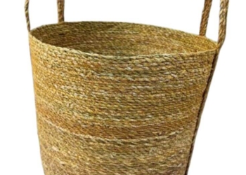 Seagrass Basket with Handle