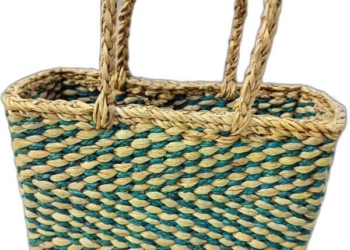 Seagrass Colored Shopping Bag