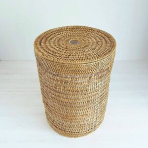 Seagrass Laundry Basket with Lid