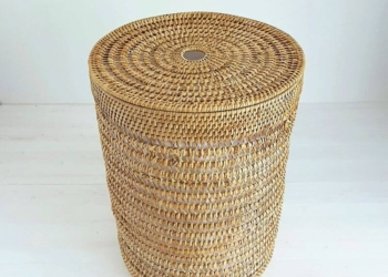 Seagrass Laundry Basket with Lid