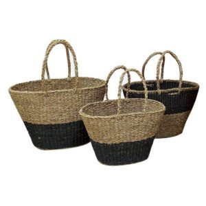 Seagrass Oval Basket