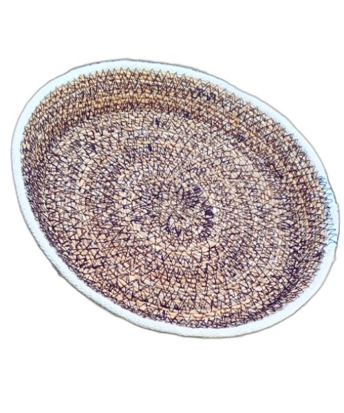 Seagrass mini round Tray