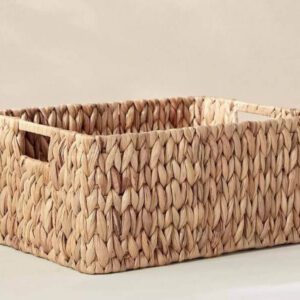 Water Hyacinth Rectangular Basket