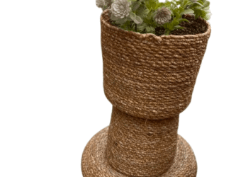 Seagrass Flower Vase