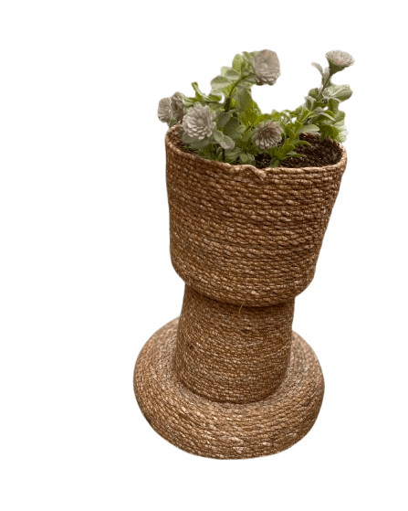 Seagrass Flower Vase