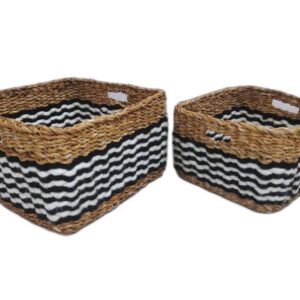 Seagrass storage Box. Set of 2